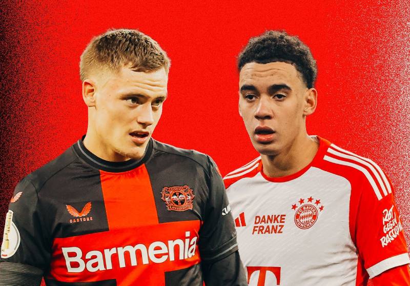Florian Wirtz và Jamal Musiala 